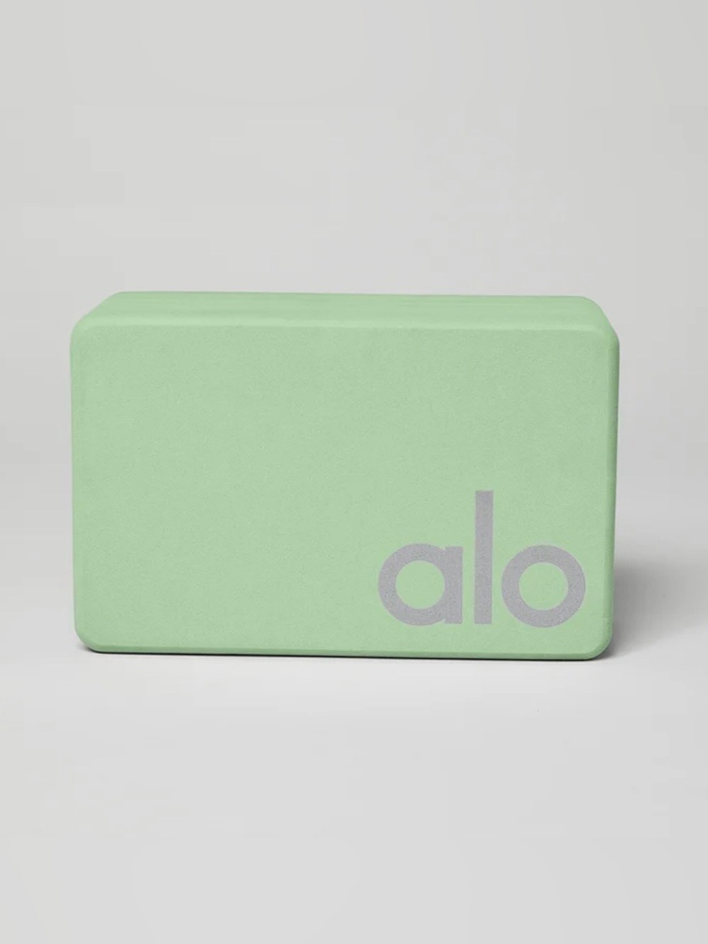 Alo Uplifting Yoga Block – Honeydew Silver (Light Green) NEW SEALED